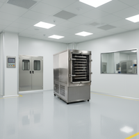 Lyophilisateur Biotechnologique Stérile SJIALAB SJ-200F(T) pour Flacons, 2,0 m², avec Bouchon Supérieur, Condenseur -85°C, Lyophilisateur Pilote
