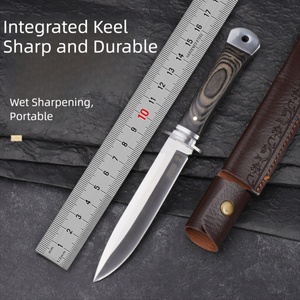 DIY Outdoor Camping Stainless Steel <b>Plastic</b> Handle Multi-Purpose Folding <b>Pocket</b> Knife 20cm Spear Point OEM Customizable - Product Image 1