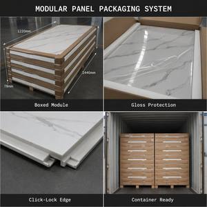 Panneau mural en marbre UV, panneau texturé en <span class=keywords><strong>pierre</strong></span> résistant à l'usure, adapté à la décoration murale intérieure <span class=keywords><strong>de</strong></span> toute la <span class=keywords><strong>maison</strong></span> - Product Image 6