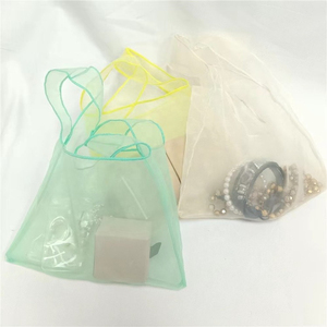 Hot Sales Wholesale Fuchen Custom Logo Printed Organza <b>Shopper</b> Tote Pouch Tote Large <b>Canvas</b> Shopping Bags Gift - Product Image 4