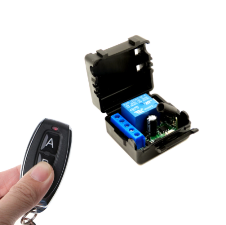 433 Mhz Wireless Remote Control Switch DC 12V 1CH Relay Receiver Module With Remote on off Transmitter for LED Electronic Lock