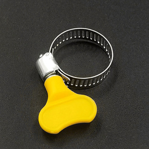 Hose Clamp With Plastic Handle Type 16-25 C1T27 For Pipe Water Gas Fixing - Product Image 3