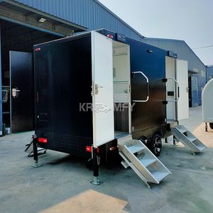 Baños Portátiles para Lugares Públicos, Carreteras, Parques y Centros Comerciales, Diseño Nuevo 2025, en Venta, OEM, ODM, Remolque de Baño - Product Image 3