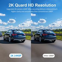 Caméra de tableau de bord E-Too Factory ODM OEM 2K avec commande vocale, GPS, WDR, vision nocturne, caméra de tableau de bord 1440P, DVR de voiture, caméra de tableau de bord 4K 2K GPS