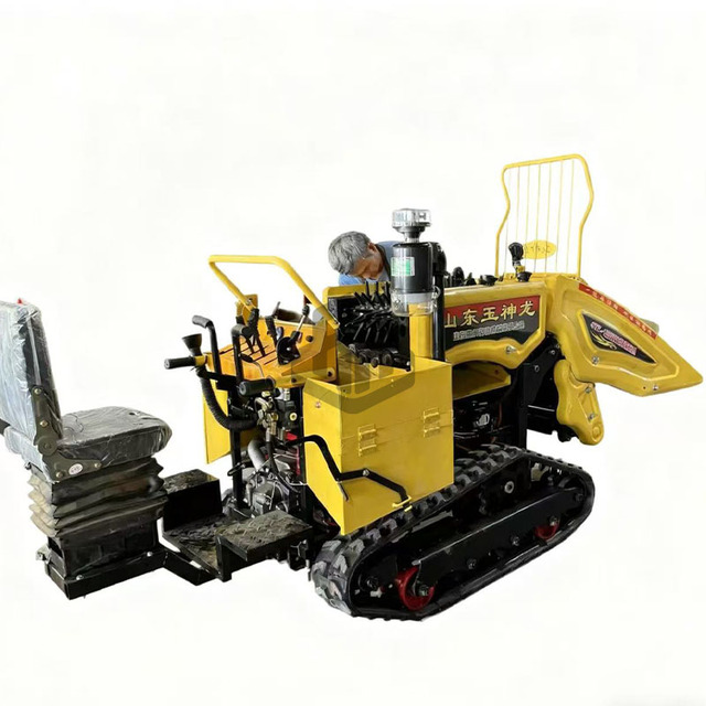 High Quality Agricultural Machinery  Single Row Combine Harvester