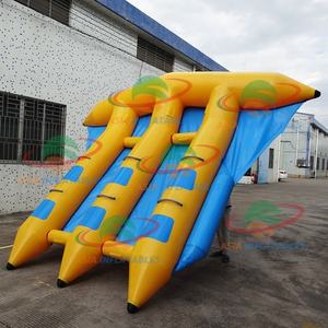 Poisson-mouche gonflable, Sport marin, bouée <span class=keywords><strong>banane</strong></span>, 3 Tubes - Product Image 4