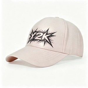 Custom Rubber Logo Men 5 Panel Laser Cut Hole Perforated Gorras Waterproof Sport Baseball Cap Quick Dry Performance Dad <b>Hat</b> - Product Image 1