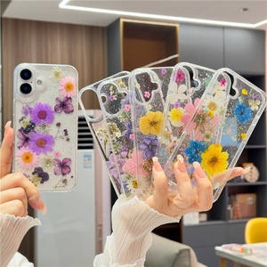 Funda Transparente Antigolpes de PC y TPU para Apple iPhone 11 12 13 14 15 Pro Max con Diseño Floral, Gran Venta - Product Image 2