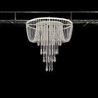 Lustres de plafond pour mariage, suspensions de plafond en acrylique, décoration de salle de réception, décor de scène de mariage, accessoires de mariage