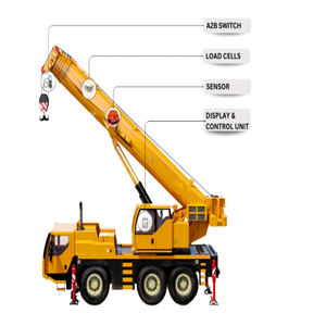 Tải an toàn chỉ số systemcrane máy tính cho 25 tấn tadano Kato <span class=keywords><strong>Hitachi</strong></span> cần cẩu di động với dữ liệu logger - Product Image 1