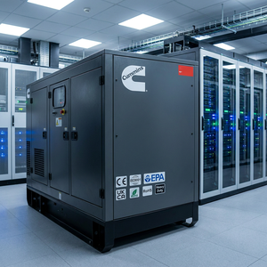 Groupe électrogène diesel 400V 50Hz triphasé 300kVA, type ouvert, usage intensif pour projets industriels et alimentation de chantier dans la région du Golfe - Product Image 5