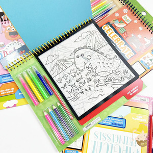 Stock Design <strong>Kids</strong> 3 in in Activity Book/Pad Include <strong>Normal</strong> <strong>Kids</strong> Coloring Pages, Glass Paper Art, Scratch Art. - Product Image 5