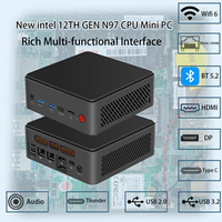 Limyee, fabricante al por mayor, mini PC Win10/11 DDR4, pantalla dual, 16G, 512G, SSD, varios nuevos Intel, caja de ordenador de dos piezas, nuevo, 2 unidades, 1 unidad