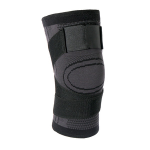 Rodilleras de compresión antideslizantes para entrenamiento deportivo, fútbol y ciclismo, con soporte para pantorrilla y correas, al por mayor - Product Image 1