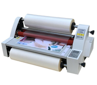 Machine à plastifier automatique V350 à froid et à chaud à double usage Grande plastifieuse A3