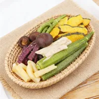 Groothandel Vacuümgefrituurde Fruit & Groentenmix - Laag in olie, zonder suiker, knapperige gezonde snack voor kinderen & volwassenen |   Bulkverpakkingen uit China