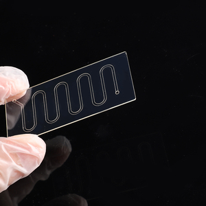 Tùy chỉnh CNC gia công đơn dòng chảy đôi kênh microfluidic chip quang hóa lò phản ứng chế biến - Product Image 5