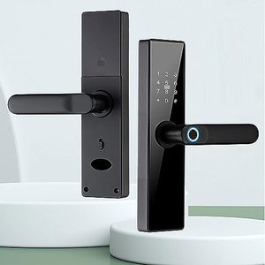 Cerradura Inteligente TTlock App Digital <b>Fingerprint</b> Password Card Keyless Entry Smart Home <b>Lock</b> - Product Image 1