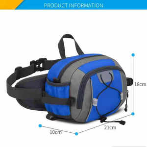Bolso <span class=keywords><strong>bandolera</strong></span> de hombro Senderismo al aire libre Deporte Moda Viaje Bum Belt <span class=keywords><strong>Riñonera</strong></span> para Mujeres Hombres con soporte para botella de agua - Product Image 4