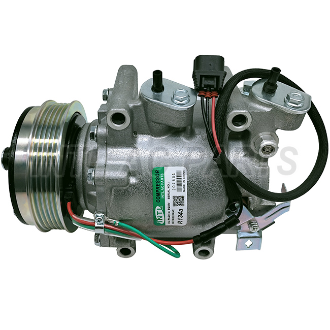 ホンダ★フィット★エアコンコンプレッサー HSK-70 エアコンコンプレッサー 38810-RB0-006 RK8-006 HSK70 - メルカリ
