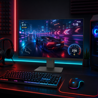 شاشة ألعاب سريعة IPS مقاس 27 بوصة بدقة 2K وتردد 180 هرتز QHD، متوافقة مع تقنيات FreeSync وG-Sync لإعدادات ألعاب FPS