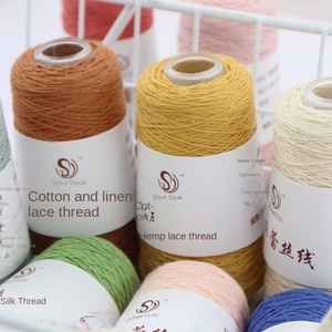 <span class=keywords><strong>Fil</strong></span> à tricoter en lin mélangé 32s <span class=keywords><strong>fil</strong></span>é à anneaux, vente en gros SY-007 Guangdong - Product Image 3