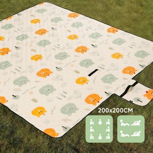 Alfombra de Picnic Plegable 2026, Alfombra Impermeable, Gruesa, con Película de Aluminio Ultrasónica, para Exteriores, Portátil, para Camping - Product Image 4