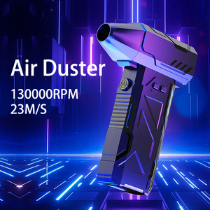 Souffleur d'air électrique sans fil super puissant, 3 vitesses réglables, mini souffleur à charge rapide pour ordinateur, clavier, maison, voiture - Product Image 2