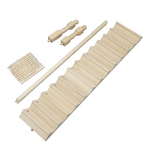 Maison miniature pour poupées 1:12, modèle <span class=keywords><strong>de</strong></span> maison miniature, accessoires <span class=keywords><strong>de</strong></span> meubles miniatures, rampes et escaliers non finis, <span class=keywords><strong>kit</strong></span> DIY - Product Image 1
