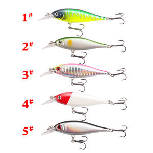 Señuelo de pesca Silver Minnow de 70 mm y 6 g, señuelo duro que se hunde para la pesca de lubina, señuelos de fondo, equipo de pesca. - Product Image 2