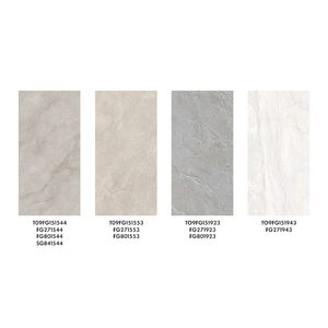 Baldosa de porcelana de alta densidad de 60*60 cm con acabado mate efecto mármol, resistente al desgaste, personalizable para toda la casa. - Product Image 4