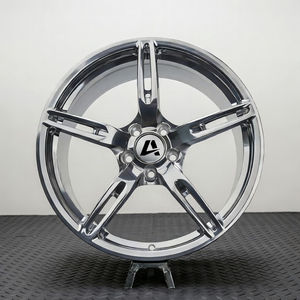 Jantes forgées 3D de 20 à 24 pouces |   Insert noir brillant pour SUV de luxe grand format et berlines haute performance - Product Image 1