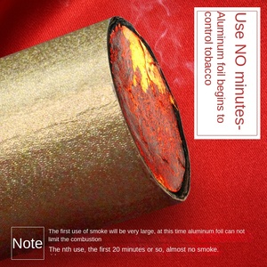 4.8cm Moxa Stick 21cm Extra spesso, Formula a basso fumo medicata per un effetto potenziato e una comoda moxibustione - Product Image 4