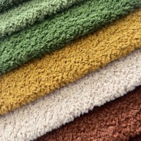 Tissu d'ameublement bouclé pour animaux de compagnie, 450 GSM, durable, anti-rayures, texturé, pour canapé, meubles et projets de bricolage