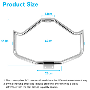 Stock Australien - Solde de Liquidation - Convient aux Motocyclettes <span class=keywords><strong>Harley</strong></span> Sportster 883 1200 XR1200 2004-2012 Barre de Protection Avant - Product Image 2