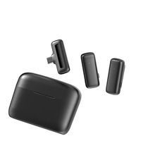 Microphone Cravate Sans Fil Professionnel K8 K9 2.4G UHF Lavalier Système pour Appareil Photo et Téléphone