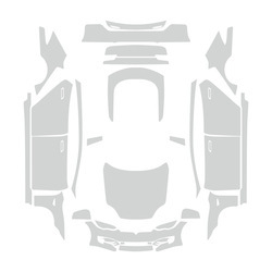 <span class=keywords><strong>Película</strong></span> Protectora Transparente de TPU Precortada para Tesla Model S 16-20, Antiarañazos, Resistente a los Rayos UV, Protección de Pintura, Anti-Impactos de Piedras, para Sedán - Product Image 3