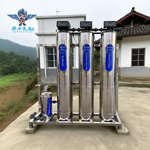 Machine industrielle d'adoucissant avec la productivité de PLC 500L/Hour de pompe de récipient à pression - Product Image 4