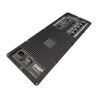 Modul Amplifier Plat 5 Saluran Daya Tinggi Digital Kelas D Profesional Mellisong 2023 Terbaru 600W+100W Speaker Aktif CE