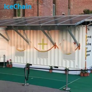 Chambre froide conteneurisée mobile de pointe chinoise, système de refroidissement solaire pour viande, chambre froide à accès piétonnier, OEM - Product Image 4