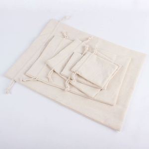 Fashionable Custom Print Cotton Cloth Packaging <b>Drawstring</b> Gift <b>Bag</b> - Product Image 3
