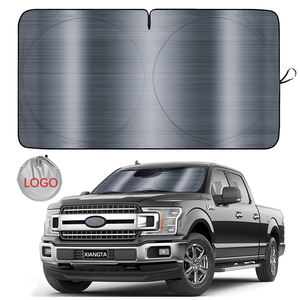 Parasol cromado para ventana de coche, sombrilla plegable de poliéster con protección UV, regalo para coche - Product Image 2