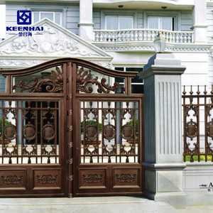 Modern Indian House Design Oriental Style Main Gate and Boundary Wall Gate for <strong>Garden</strong> <strong>Rail</strong> Waterproof and 3D Modeling Service - Product Image 4