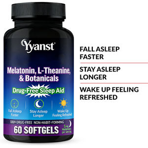 Gélules de mélatonine OEM/ODM pour adolescents et adultes - Aide au sommeil, pour une nuit plus longue et se réveiller rafraîchi, faible en sucre et en glucides, dose personnalisée - Product Image 6