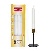 Fournisseur de bougies en Chine, boîte jaune, marché de Douala au Cameroun, bougies blanches en bâton pour la maison, Velas Bougie, prix direct usine
