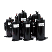 Vente flash Compresseur frigorifique rotatif GMCC R22 PH185G1C-4DZ 1,25 CV 50 Hz 220-240 V 1PH pour HVAC