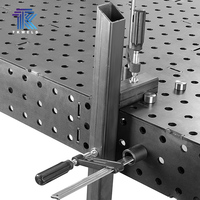 TKweld D16 D28 1000*1000*200mm Robot-Table de soudage par nitruration plasma 0.5mm nouvelle condition Stations de soudage 3D/2D