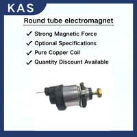 Électroaimant à tube rond KAS AO3029, composants électroniques pour équipements médicaux automatisés et véhicules, fabriqué à Pingxiang, Huizhou, Changsha