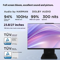 For Lenovo Thinkpad Yangtian S660 13th Gen Core I5/i7/N100 Large 23.8/27inch Solid-State Desktop All-In-One Home Learning Office