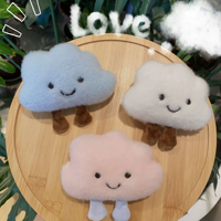 Porte-clés en peluche mignon, breloque de sac de poupée avec porte-clés, sac à dos, accessoires, cadeau pour filles